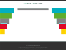 Tablet Screenshot of coffeebeansdirect.com